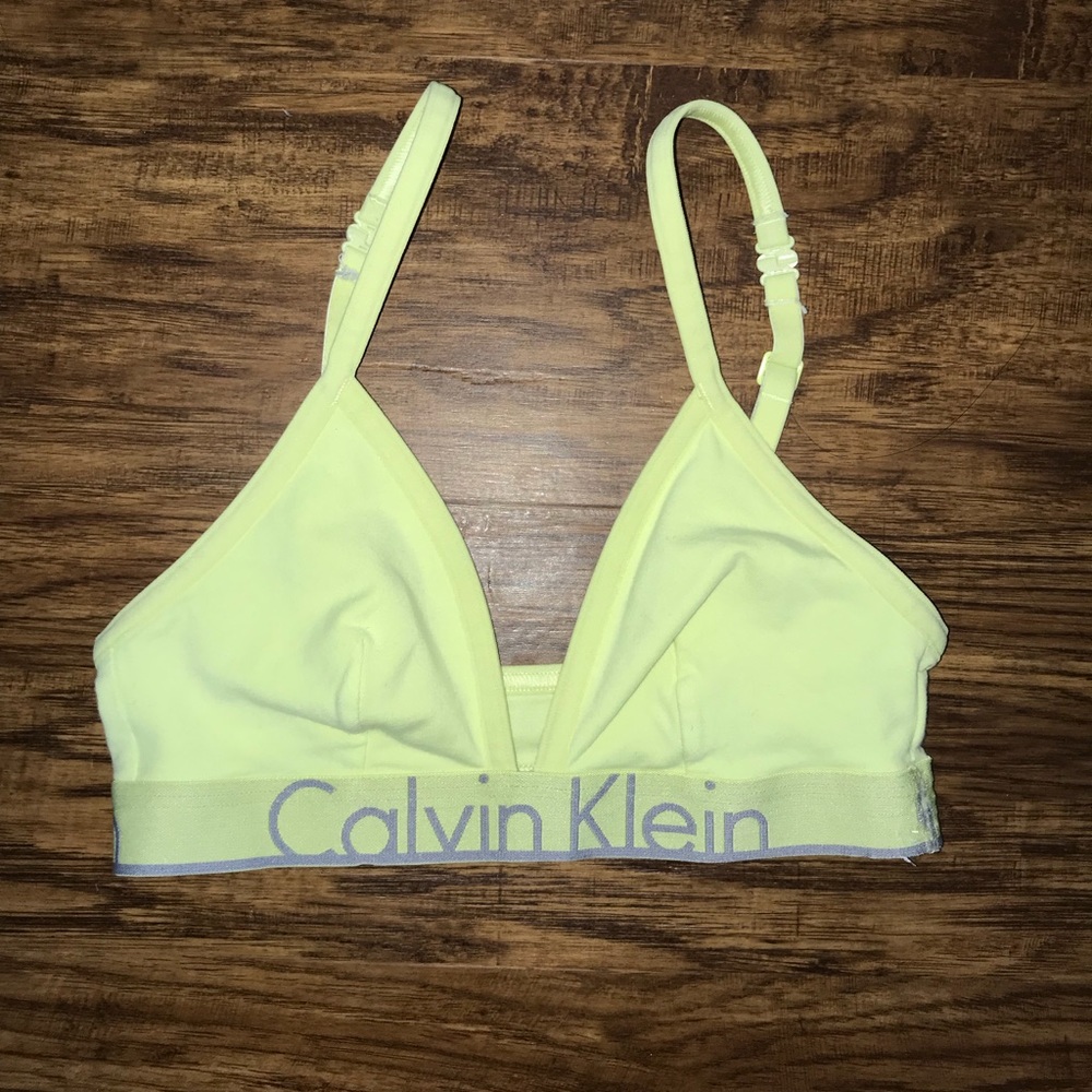 Calvin Klein Id triangle bralette